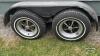 12FT X 7FT TANDEM AXLE LANDSCAPE TRAILER - 13