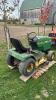 NOT RUNNING: JOHN DEERE 165 RIDING MOWER - 7