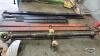 LOT OF SWAY BARS AND TOP LINK - 3