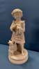 Parian, Salt & Soap Stone Figurals Lot -See Notes - 2