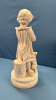 Parian, Salt & Soap Stone Figurals Lot -See Notes - 5