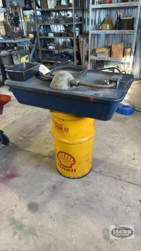 PORTABLE ELECTRIC PARTS WASHER