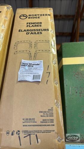 SET OF NORTHERN RIDGE FENDER FLARES
