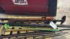 LOT OF STEEL BARS, JACKALL JACK, ETC - 2