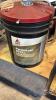 2 OIL PAILS WITH HAND PUMPS - 5