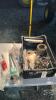 LOT OF ZIPTIES, GEAR CLAMPS AND SANDPAPER
