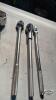 LOT OF 3/4 DRIVE SOCKETS AND RATCHETS - 10