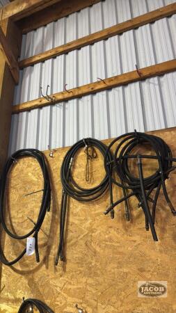 3 LOTS OF HYDRAULIC HOSE