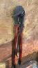 2 SETS OF BOLT CUTTERS AND 2 CROW BARS - 4