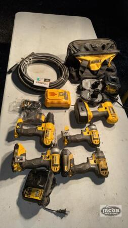 DEWALT 18V AND 20V TOOL LOT