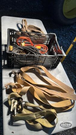LOT OF NYLON STRAPS AND CORDS