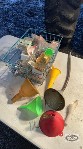 HARDWARE AND FUNNELS