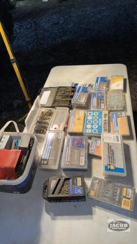 LOT OF KITS AND DRILL BITS