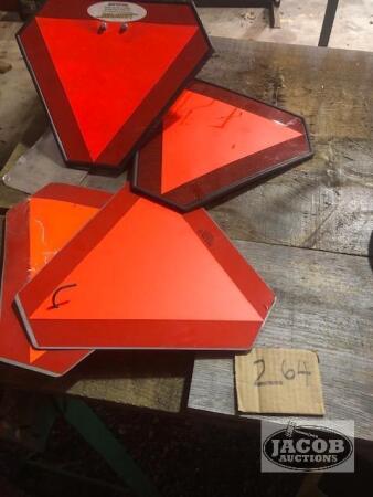 LOT OF 4 SMV SIGNS