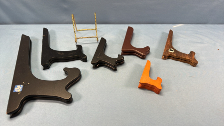 7 Plate Stands in Assorted Sizes