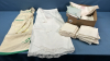 Qty. of Linen Handkerchiefs, Napkins and 2 Aprons