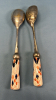 Imari Design Serving Bowl & 2 Utensils -See Notes - 10