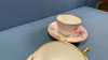 3 Crown Staffordshire Cups and Saucers - 4