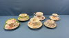 6 Tea Cups and Saucers Lot -See Notes