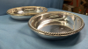 4 Silver Plate 11in Serving Bowls & 3 Small Bowls - 3