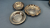 4 Silver Plate 11in Serving Bowls & 3 Small Bowls - 7