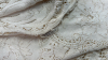 Large Lace Table Cloth with Some Discolouration - 3