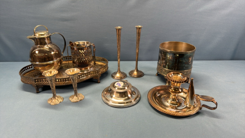 Silver Plate Lot -See Notes