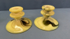 Houze Klein-Simpson Bowl & Candle Sticks Lot - 2