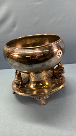 Silver Plate Nut Bowl -See Note