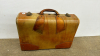 McBrine Leather-Look Suitcase