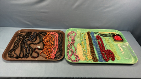 Approximately 19 Beaded Necklaces