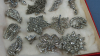 Rhinestone Jewelry Lot -See Notes - 8