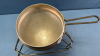 Colander with Wooden Masher on Stand - 3