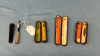 Sterling, Gold Tipped & Amber Cigarette Holders