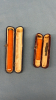 Sterling, Gold Tipped & Amber Cigarette Holders - 4