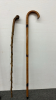 Collection of 5 Wooden Walking Sticks - 2