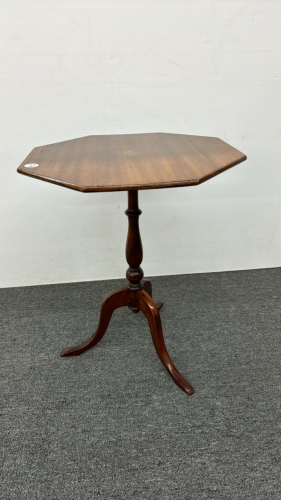 Inlaid Tilt Top Table