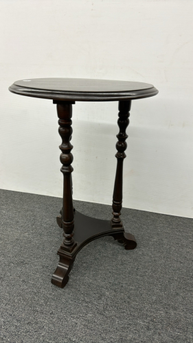 Round Footed Lamp Table