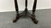 Round Footed Lamp Table - 4