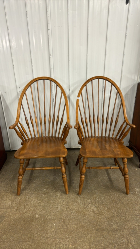 2 Windsor Style Chairs