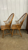 2 Windsor Style Chairs - 2