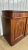 English Mahogany Side Board with Drawer - 3