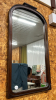 Wall Hung Wooden Framed Mirror - 2