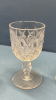 7 -4in Tall Fancy Glass Goblets - 6