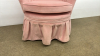 Dusty Rose Upholstered Arm Chair - 6