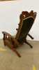 Heavily Carved Morris Chair - 3