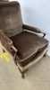 Large Upholstered Arm Chair - 6