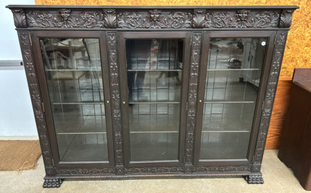 Baetz Beautiful 3 Door Book Case -with Key