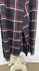 Size 16 Pure Virgin Wool Plaid Skirt 39in Long - 3