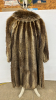 Lady's Long Fur Coat -50in Long - 6